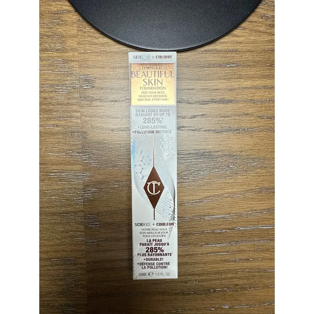 Charlotte Tilbury 7 neutral New liquid beautiful skin foundation med coverage